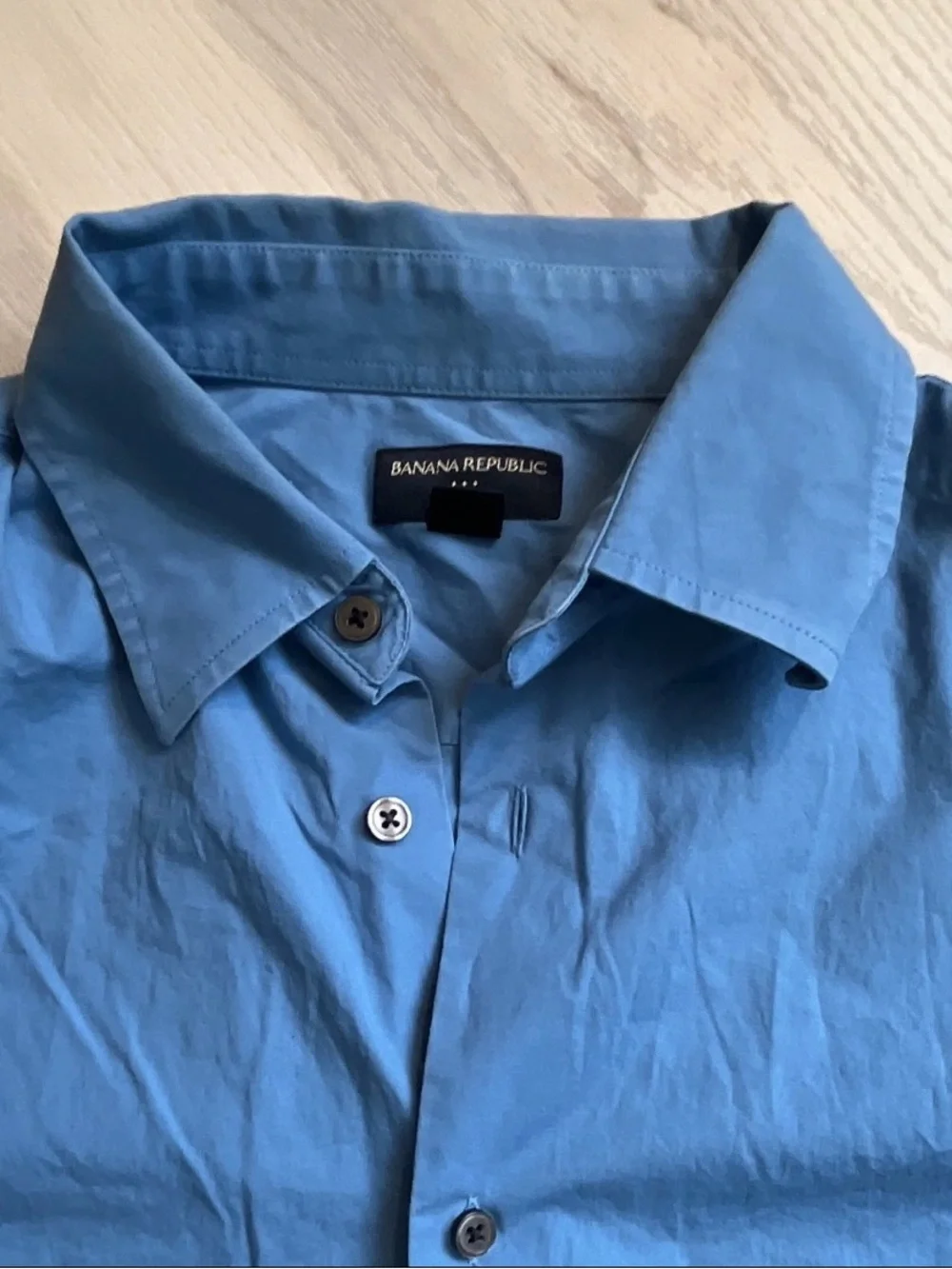 Banana Republic Slate Blue Men's Dress Shirt